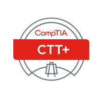 comptial ctt+ Certified Technical Trainer  badge